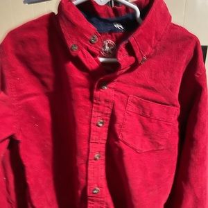 Cordouroy long sleeve shirt